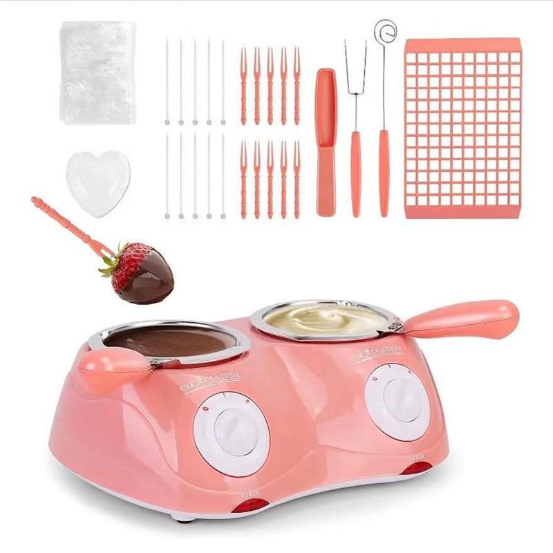 Бытовой шоколадный фондю для DIY выпечки и инструменты для торта