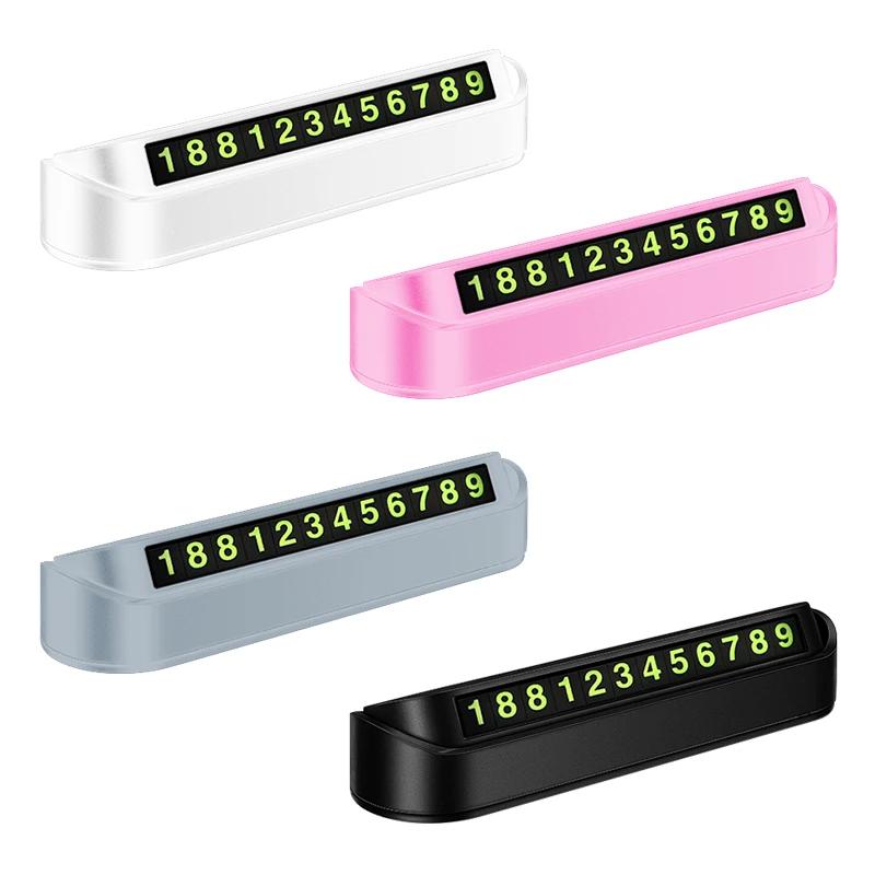 NSY2 Car Temporary Parking Card Phone Number Card Plate Telephone Number for Mercedes Benz AMG W212 W204 W211 W168 W213 W205 W210 W10