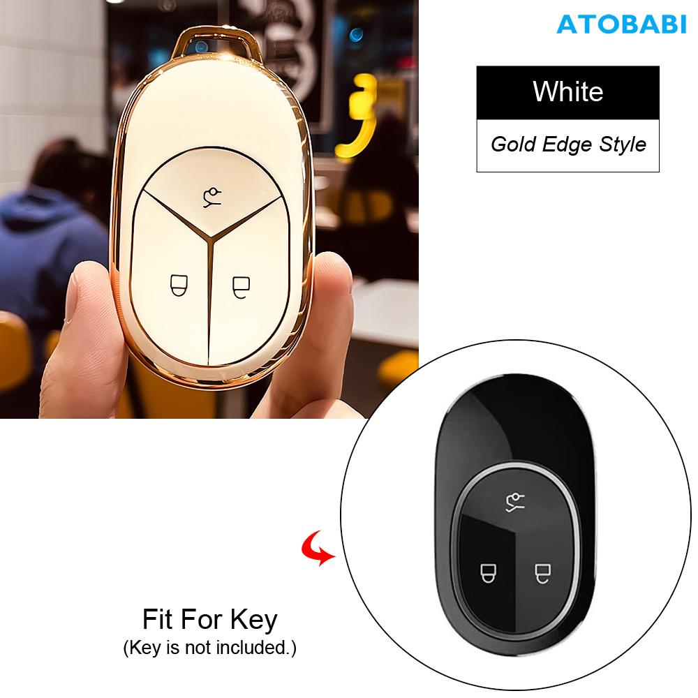 ТПУ Чехол для Автомобильного Ключа Smart Keyless Entry Брелоки Чехлы Защита Автоаксессуары Для Nio Et7 Et5