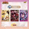 Последняя KAYOU Cookie Run: Карты Королевства - Глава Храброе Сердце Хрустящий Пакетик - Коллекционные Карты Аниме, Разработанные Для Игр Плюс Приключения