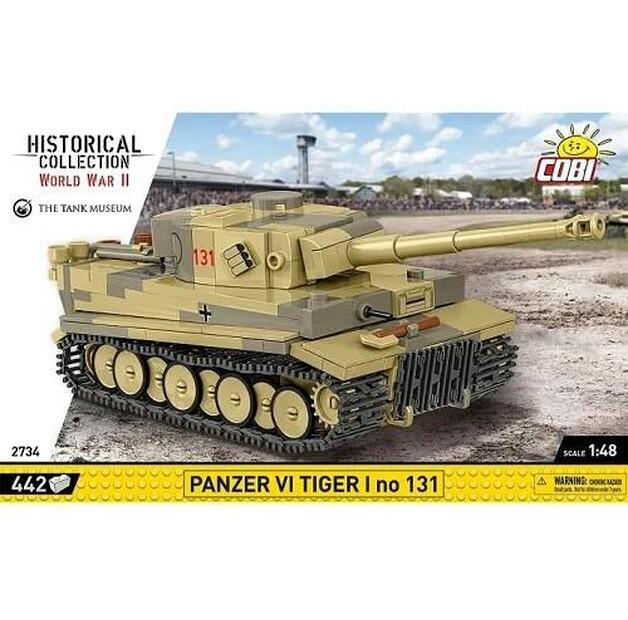 Конструктор пластиковый Cobi 2734 World War 2 Panzer VI Tiger I