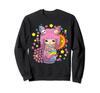 Japanese Kawaii Kimono Kokeshi Doll Sweatshirt