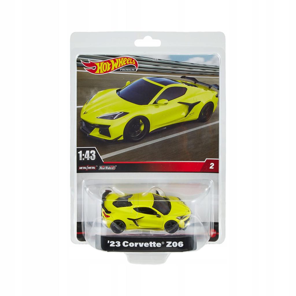 Hot Wheels Premium 1:43 '23 Corvette Z06 1:43 Large - Number 2