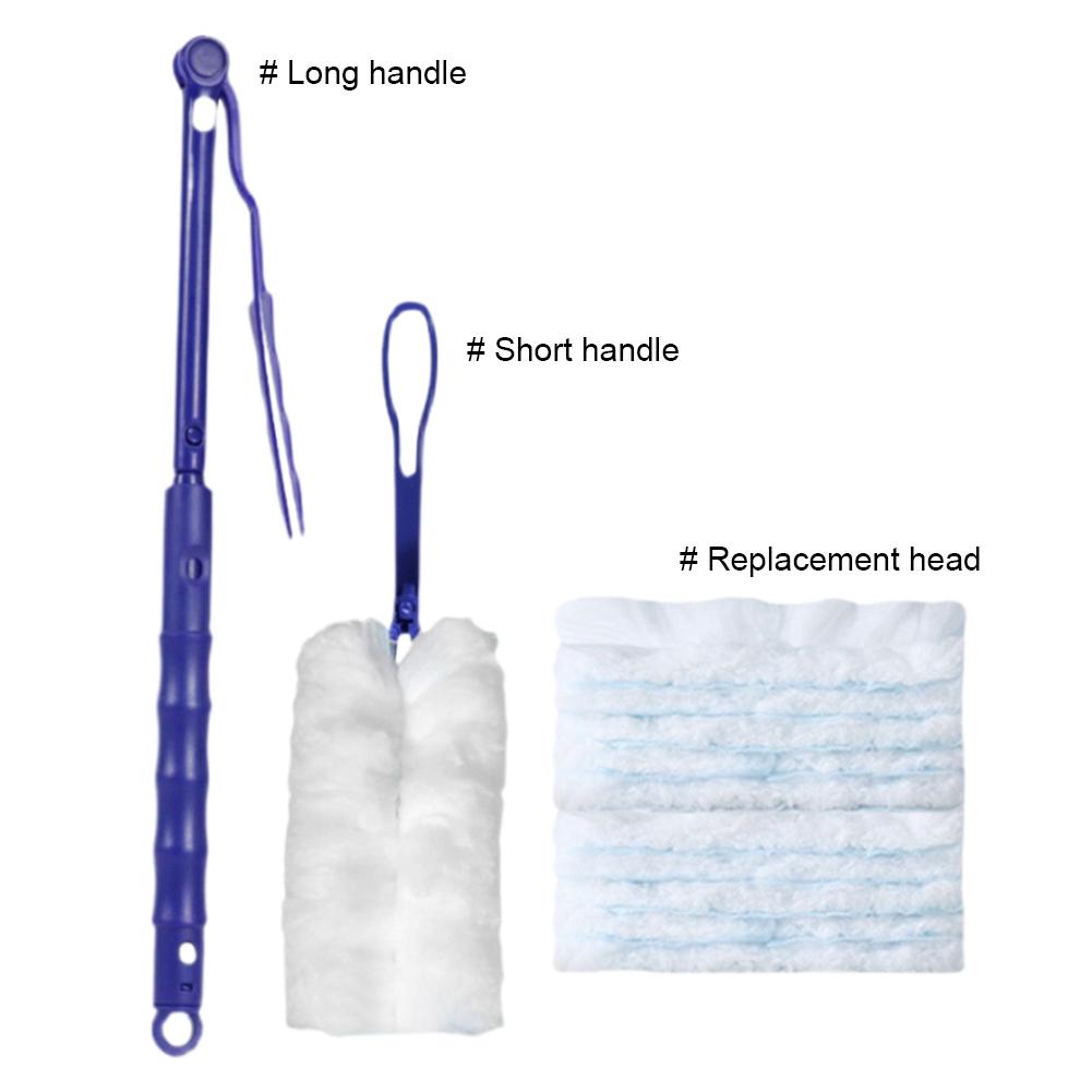 Пушистые метелки Длинная/Короткая ручка Метелка из микрофибры Многофункциональные Одноразовые насадки Ручка для метелки для жалюзи Потолочных вентиляторов