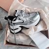 Dad shoes spring new thick-soled heightened mesh breathable and lightweight casual sports shoes