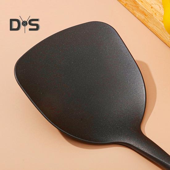 Набор из лопатки и половника для вока, удлиненная ручка, ложка для супа с гладкими краями, не царапающая кухонная утварь