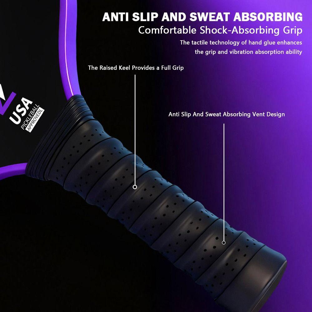 Carbon Fiber Pickleball Rackets T700 Pickle Ball Paddle Durable Pickleball Paddle