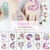 Waterproof Kids' Fun Unicorn & Animal Tattoo Stickers