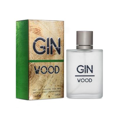WOOD GIN Perfume Мужская туалетная вода, 100 мл GIN Wood
