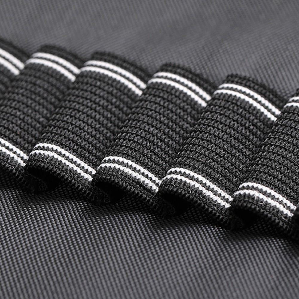 36/48/72 Holes Pen Curtain Black Oxford Painting Pencil Organizer Pencil Bag  Art Supplies