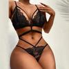 2025 эротическое нижнее белье соблазн в трех точках кружевной бандаж эротический комплект нижнего белья