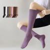 1 пара женских компрессионных носков, чулок, профессиональных носков для пилатеса, хлопковых силиконовых нескользящих носков для занятий спортом в спортзале и фитнесе