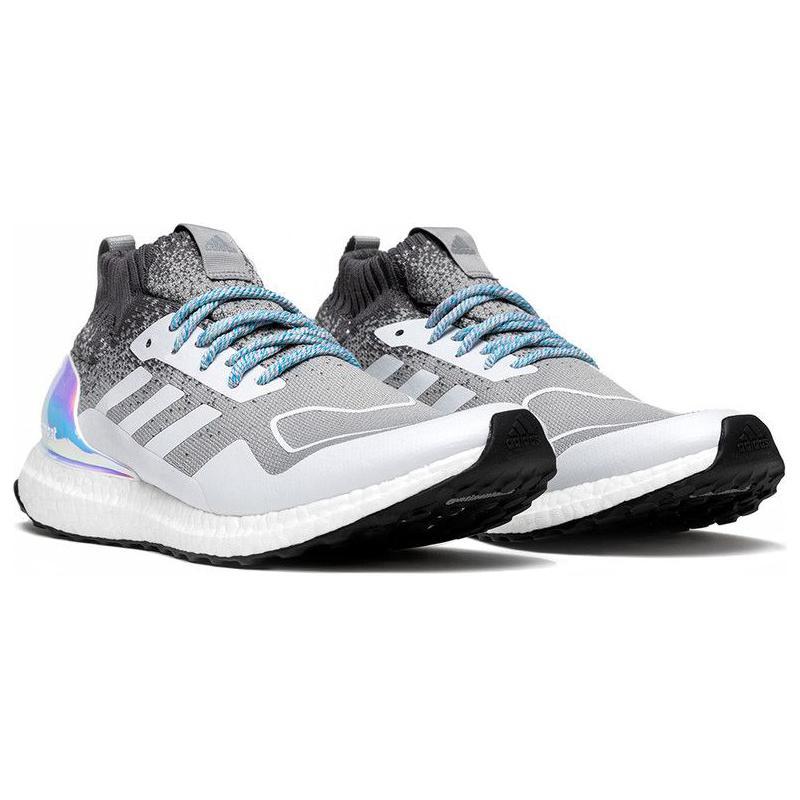 adidas Кроссовки Ultra Boost Mid Светло-серый металлик EE3732