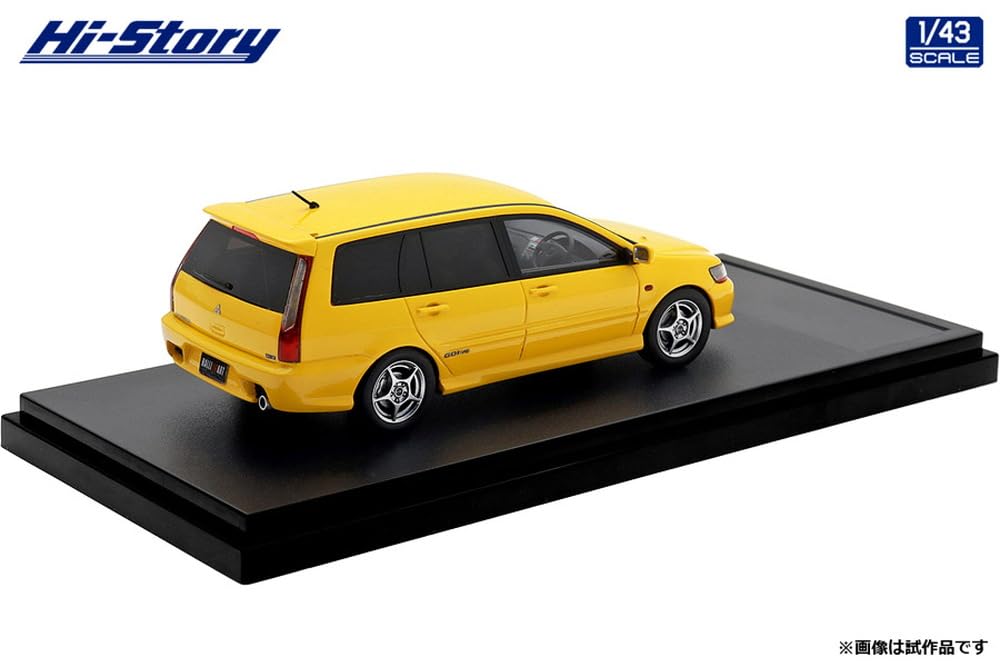 INTERALLIED Hi Story Масштаб Mitsubishi Lancer Cedia Wagon Ralliart Edition Одуванчиково-желтый Готовая модель HS505YE 1/43 (2001)