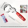 An Adjustable Plumbing Wrench, Multi-functional Plumbing Tool, Large Open Capacity Wrench for Bathroom Repair, Home Maintenance, 6-gear Adjustment