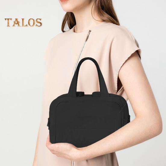 Дорожная косметичка Большая вместимость Широко открывающаяся сумка-органайзер для туалетных принадлежностей Влажная косметичка с ручкой для аксессуаров Туалетные принадлежности Путешествия