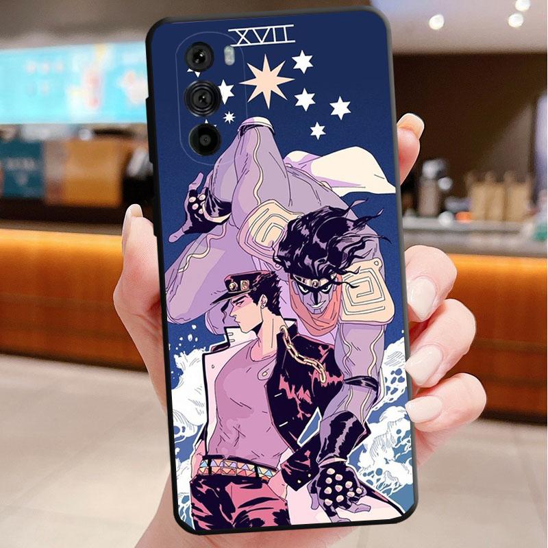Чехол для телефона Motorola Edge 50 40 Pro 60 50 40 30 Ultra Neo Fusion Moto G85 G72 G53 G54 G84 G13 G32 JoJo's Bizarre Adventure