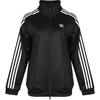 Originals Contempo BB TT Повседневная Удобная Модная Ретро Стойка Воротник Полосатая Куртка Женские куртки Черный CE2424