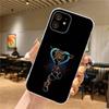 K-Kingdom Game Hearts Phone Case For iPhone 17,16,15,14,13,12,11 Pro,Max,Plus,X,XS,XR,SE4,E Mini Transparent Soft Cover