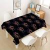 Happy Halloween Rectangle Table Cloth for Tables Decor Home Dinner Reusable Tablecloth for Holiday Party Halloween Decorations