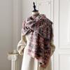 Scarf Women's Winter Explosion Imitation Cashmere Student Warm Scarf Fashionable Versatile Shawl