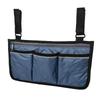 Wheelchair Armrest Side Bags with Reflective Strips Wheelchair Side Hanging Storage Bag Pouch for