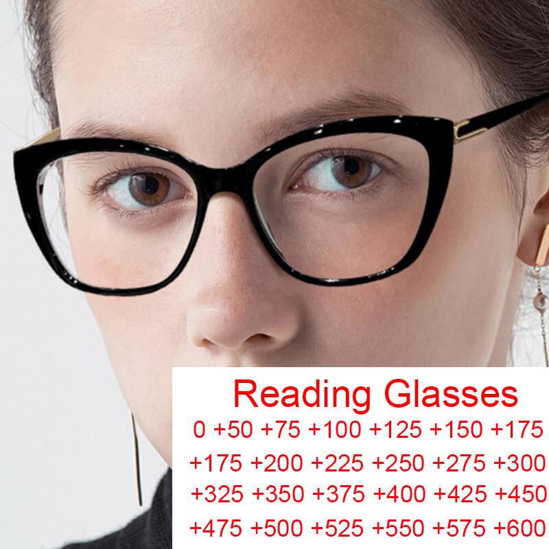 Ultralight Reading Glasses Men Women Retro Hd Lens Blue Light Blocking Eyewear Classic Square Far Sight Eyeglasses