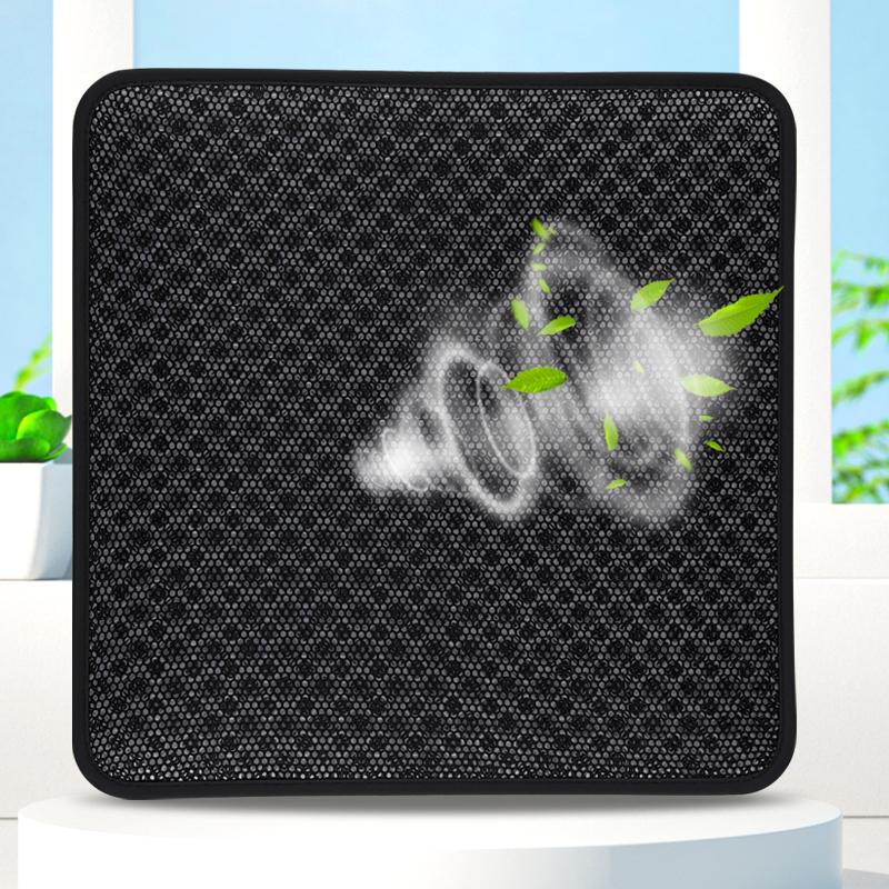 Новая подушка на сиденье из сетки «соты», свежая, дышащая и удобная, подходит для автомобиля, дома. офис