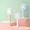 1PCS Mini Portable Multifunctional Folding Small Electric Fan USB Office Desktop Mini Portable Big Wind Palm Fan