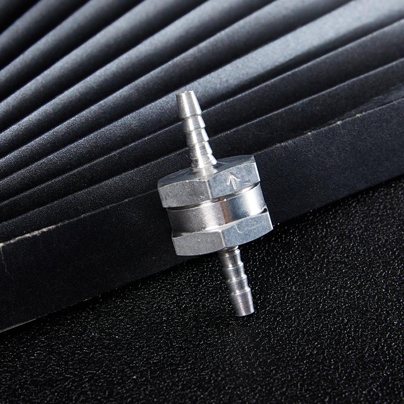 1 шт. односторонние клапаны 4 мм из алюминиевого сплава, топливный обратный клапан, автомобильные аксессуары