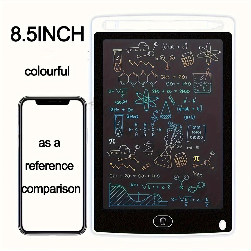 "8.5"" Kid-Friendly LCD Writing Tablet – Creative Educational Toy, Durable & Portable, Ideal for Birthday/Christmas/Halloween Gifts"
