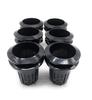 Happy Spring Hydroponic Pots (6# Black_12 Pcs)