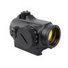 ZZ T2 Type Red Dot Sight, 20mm Rail Compatible, Airsoft Optical Sight (Black)