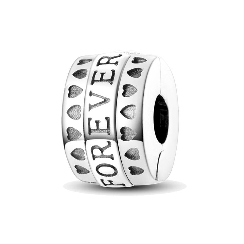 Розовый Шарм Сердце Любви Семьи Оригинальные Медные Бусины Подходят для Браслета Пандора Сделай Сам Сестра Мама Дружба Подвеска Изысканное Подарочное Ювелирное Изделие