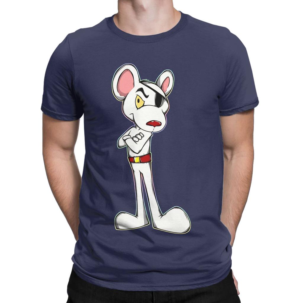 Mouse Of Danger Funny 100 Cotton TShirt Danger Mouse Tees Tops For Unisex