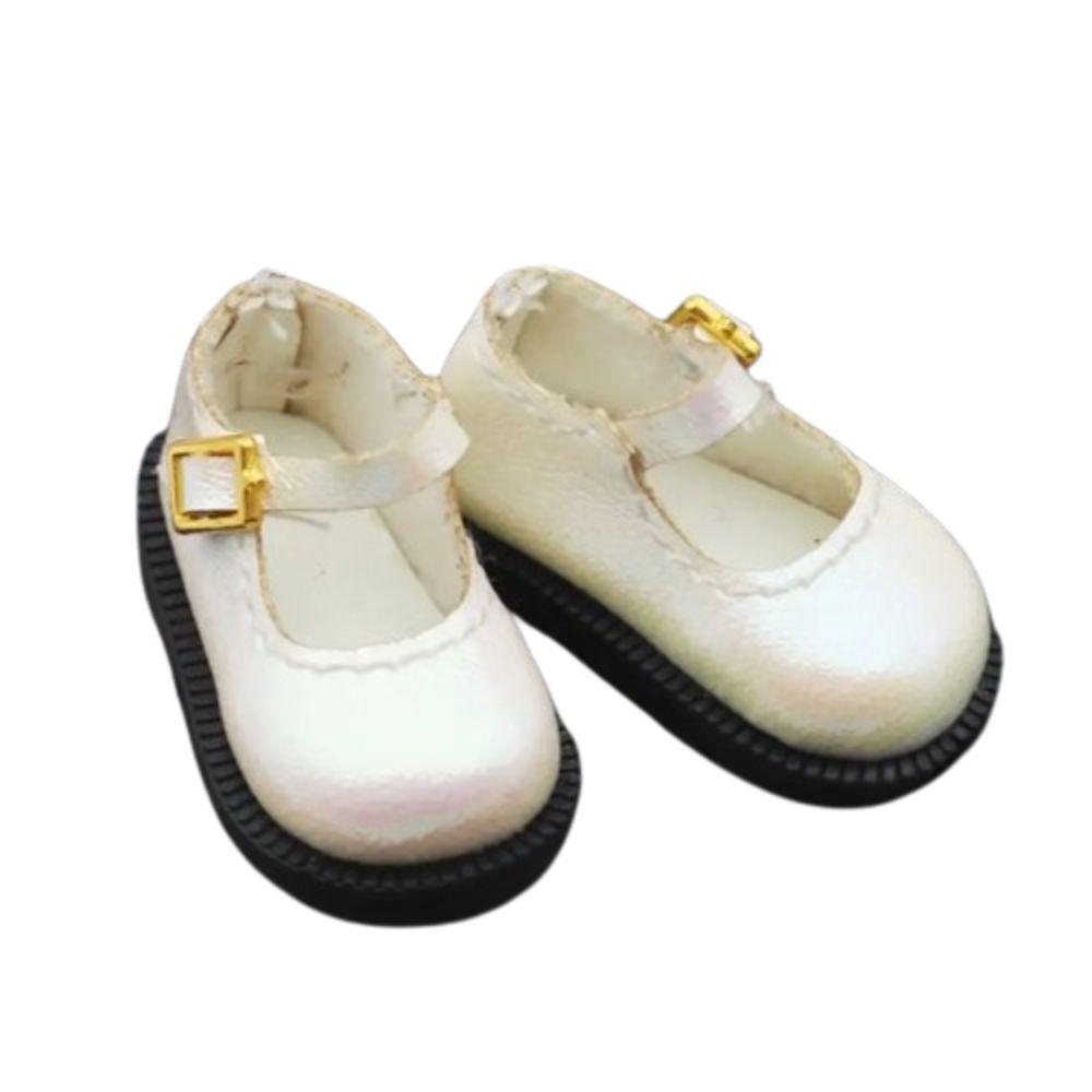 Lightweight 10cm Cotton Doll Shoes PU Leather Leather Boots Doll PU Leather Shoes  Clay Dolls