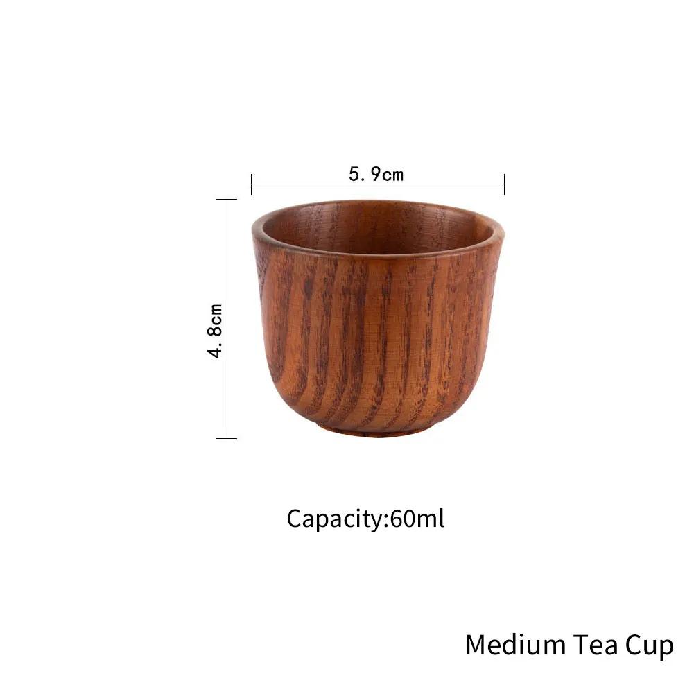 15 стилей Jujube деревянная кружка ручной работы для воды, кофе, чая, пива, сока, молока, кружки для напитков с ручкой, кружка для кофе, пива, ретро-подарок