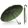 Umbrella Men's Long Umbrella [16 High-strength Bones/extra Large Size] Jump Umbrella Diameter 115cm Big 230T Super Water Repellent Durable Fiberglass