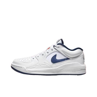 Air Jordan Stadium 90 Белые Полуночно-синие Женские Кроссовки Гимнастический красный HJ4406-100