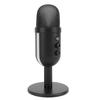 Конденсаторный микрофон с регулировкой усиления, быстрым отключением звука, USB-микрофон для ПК с подсветкой Ambiance Base Stand для игр
