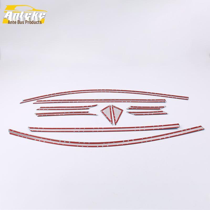 Tucson 2015 Stainless Steel Window Trim - Anti-Scratch Decorative Strips & Body Mod Accessories