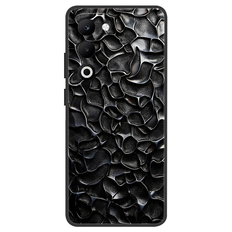 Чехол для Oppo A5m CPH2727 Мраморный Мягкий Матовый Силиконовый Задний Чехол для Oppo A5 4G A5i Global Oppo K13x 5G CPH2735 Полный Корпус Телефона
