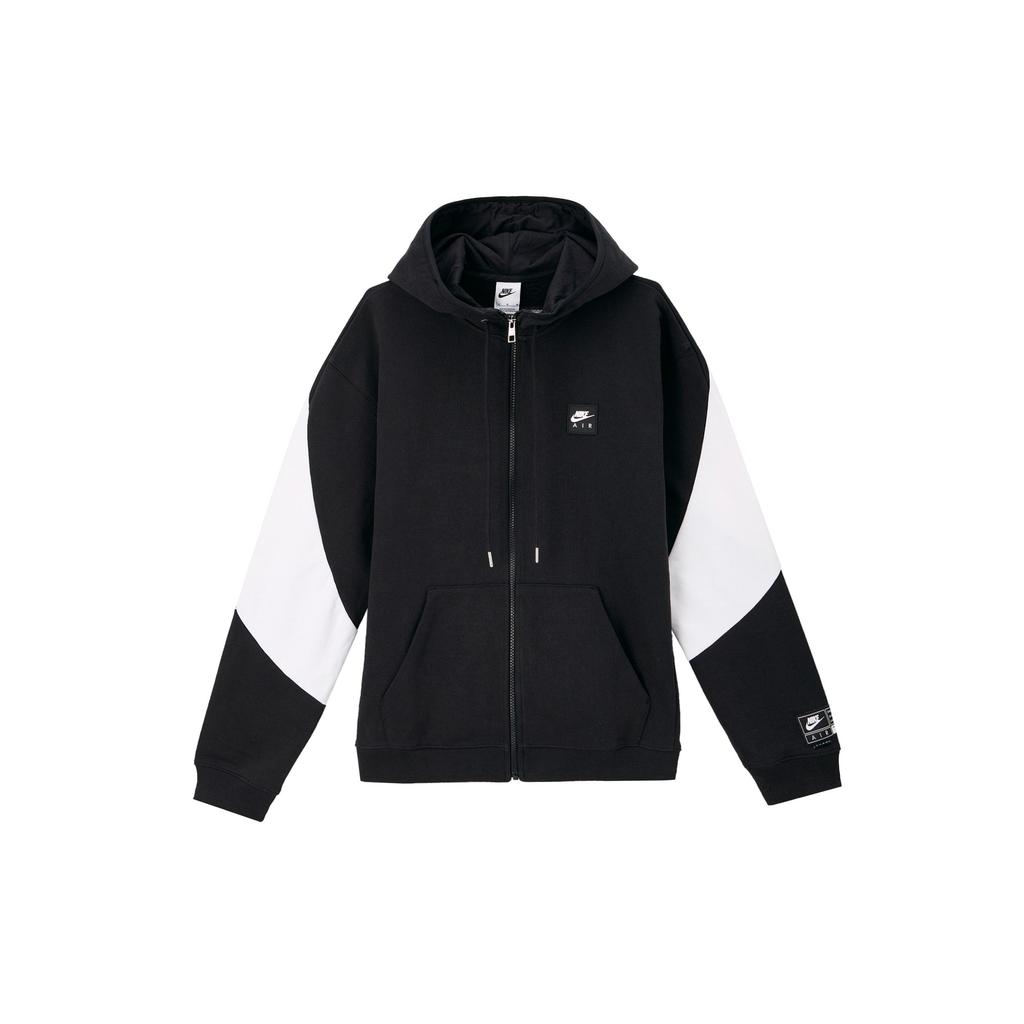 Nike Letter Design Sports Casual Hooded Jacket Men Jackets Black HJ0637-010