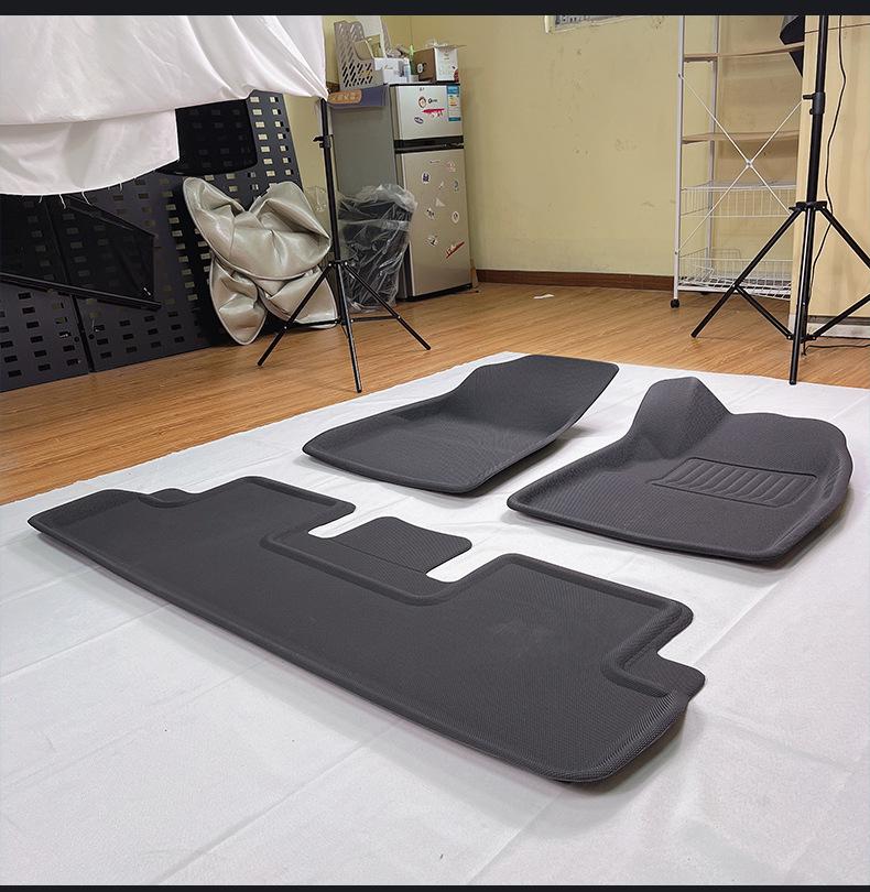 Водонепроницаемые XPE коврики для пола автомобиля Tesla Model 3 Refresh и экологичный коврик для багажника без запаха