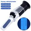 Ручной рефрактометр 3 в 1 58-90% Рефрактометр для меда 12-27% Детектор содержания воды 38-43°Боме Тестер АТС Тестер для пчеловодства