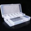 Universal Lure Fishing Compartments Plastic Storage Cases Tackle Box Hand Tool Organizer Two-Sided