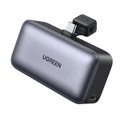Пауэрбанк 5000 мАч Ugreen Nexode PB503, 20 Вт (Серый)