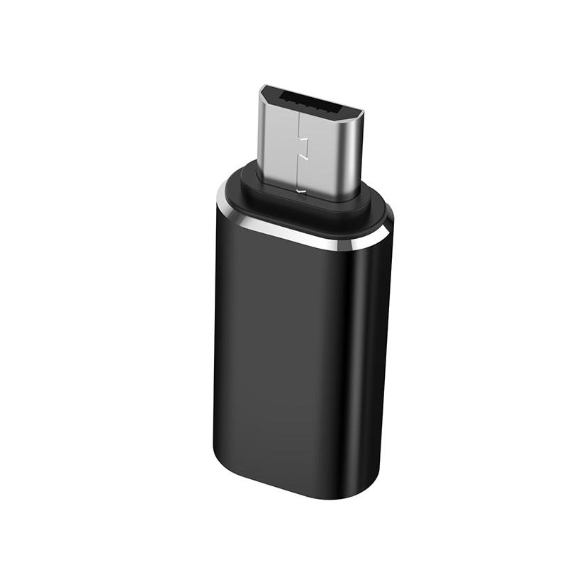 Адаптер типа C USB C к кабелю Micro USB из сплава Micro USB «папа» на «мама» типа C адаптер-конвертер для телефона, планшета