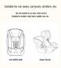 Universal Baby Stroller & Car Seat Cushion Set: Newborn Carrycot Protective Pad with Lumbar Support