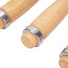 4 Pcs Wooden Handle Woodworking Gouge Tools Carbon steel Firmer Gouge Chisel  Camp